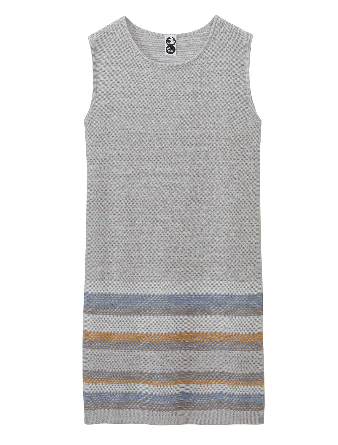 ジャカードニットマルチボーダーワンピース Plain People プレインピープル 公式 Online Store