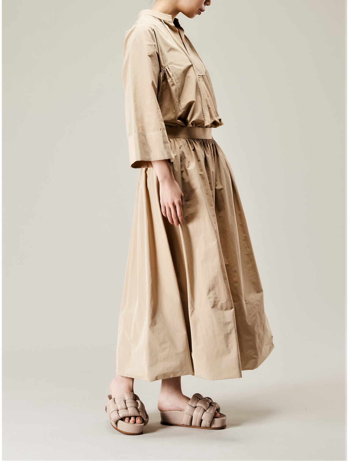 タフタシャツワンピース Plain People プレインピープル 公式 Online Store