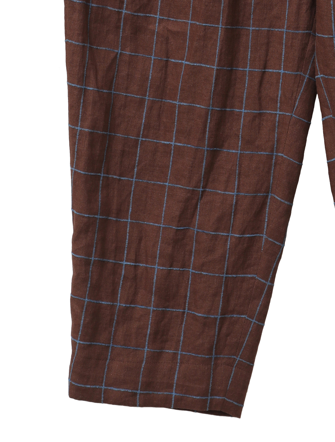 ウィンドウペンリネンパンツ Plain People プレインピープル 公式 Online Store