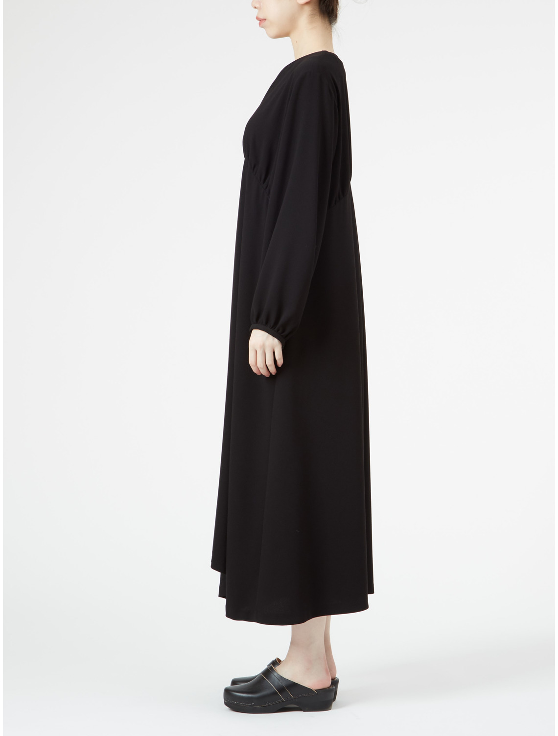 バックサテンジョーゼットワンピース Plain People プレインピープル 公式 Online Store