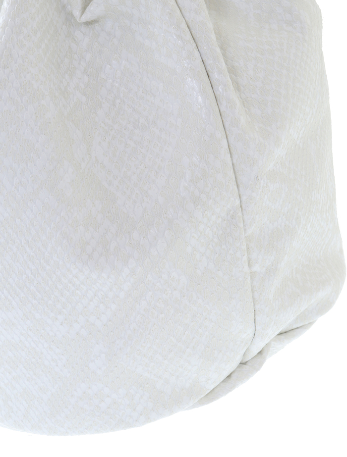 【MORMYRUS】レザー巾着バッグ 詳細画像 ホワイト 4