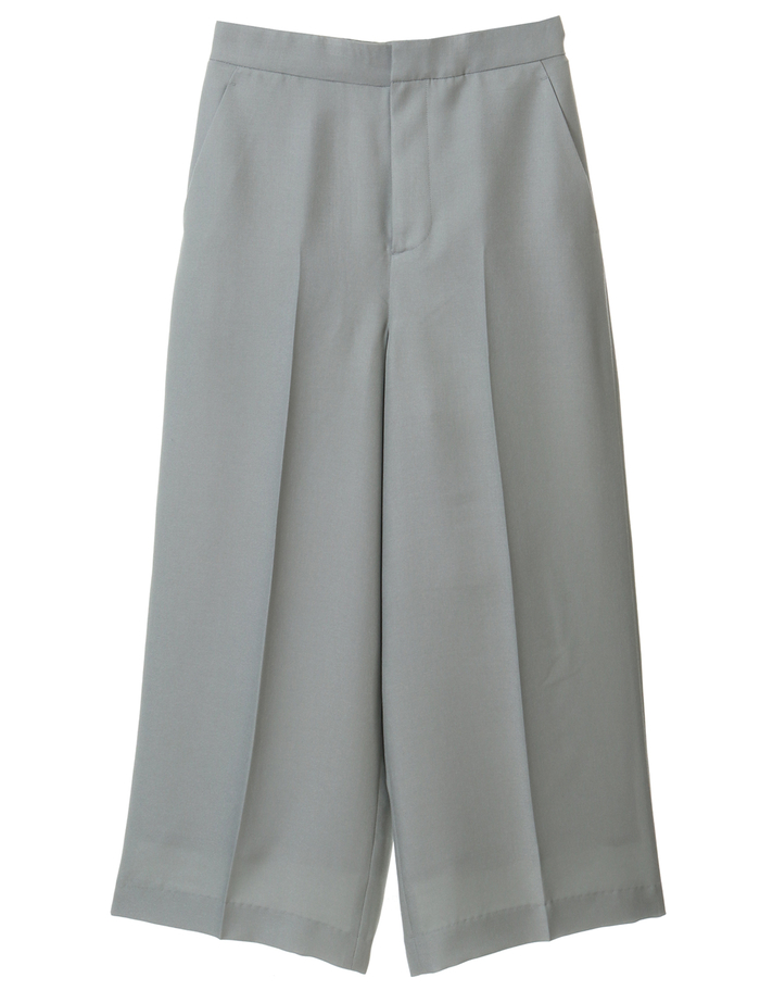 ハードツイストツイルワイドパンツ 詳細画像 ブルーグリーン 1