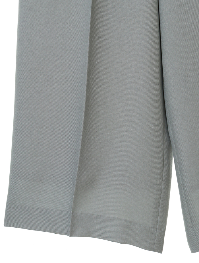 ハードツイストツイルワイドパンツ 詳細画像 ブルーグリーン 5