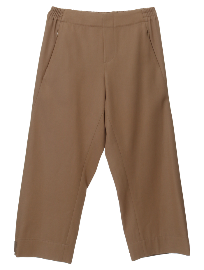 レーヨンギャバジンコクーンパンツ 詳細画像 ライトベージュ 1