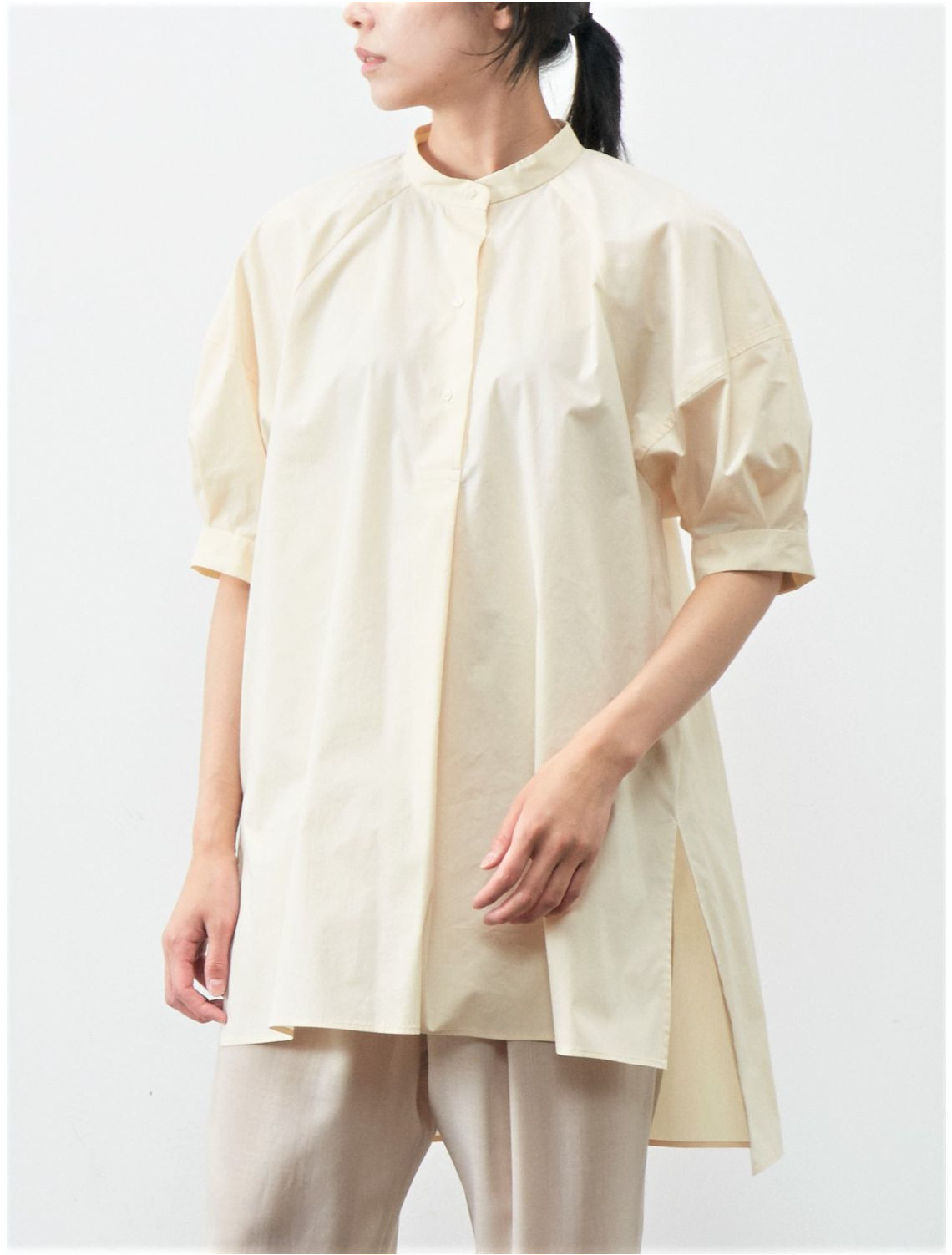 サマーセール35%オフ PLAIN PEOPLE プレインピープル ビッグカラー