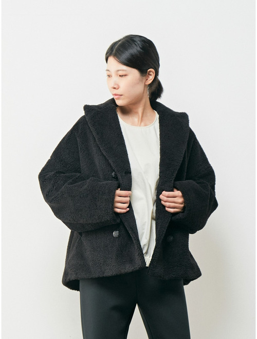 plain people wool フードコート ロングコート ジャケット/アウター レディース 値段 正規