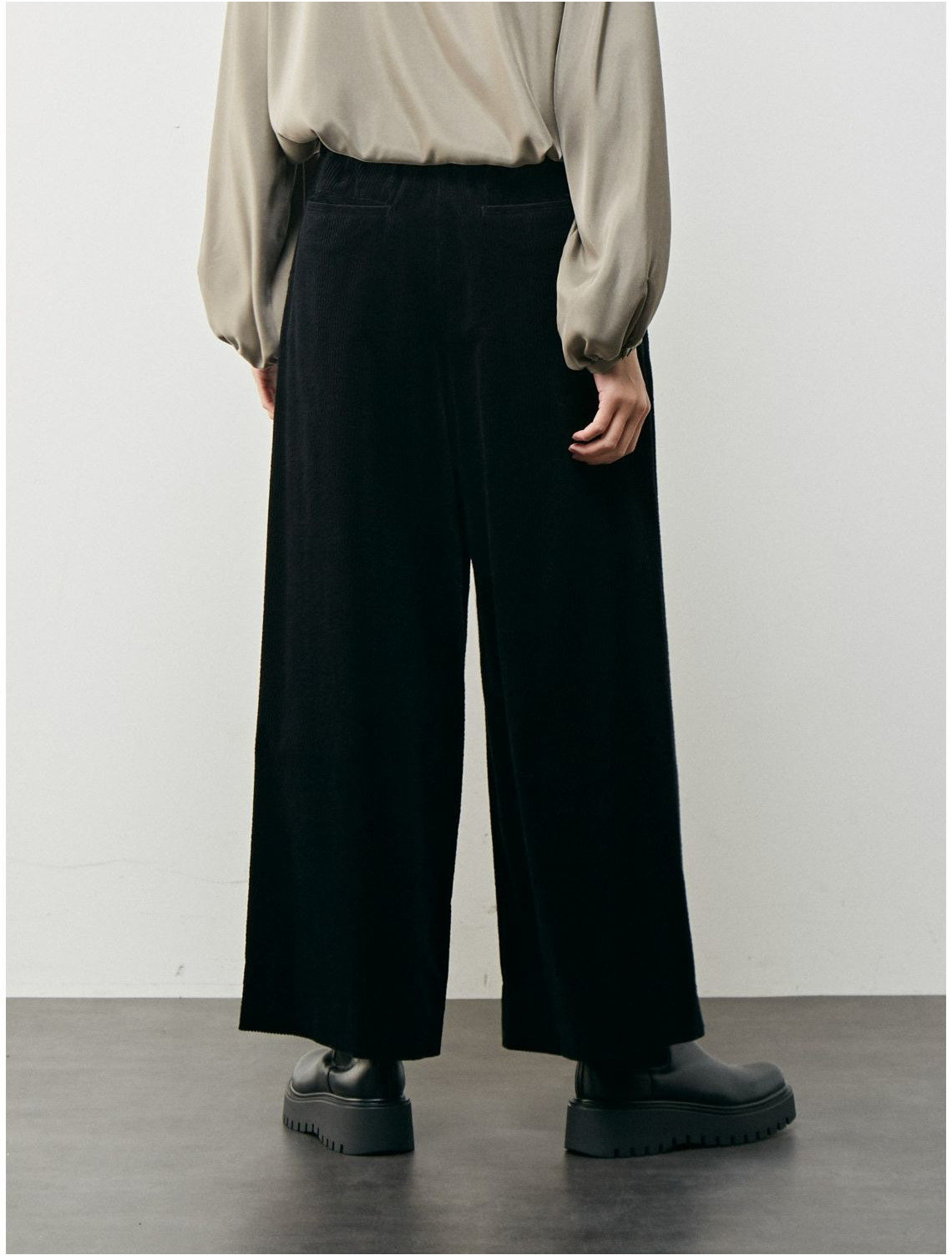 ワイドストレートコーデュロイパンツ】｜PLAIN PEOPLE(プレインピープル) 公式 Online Store