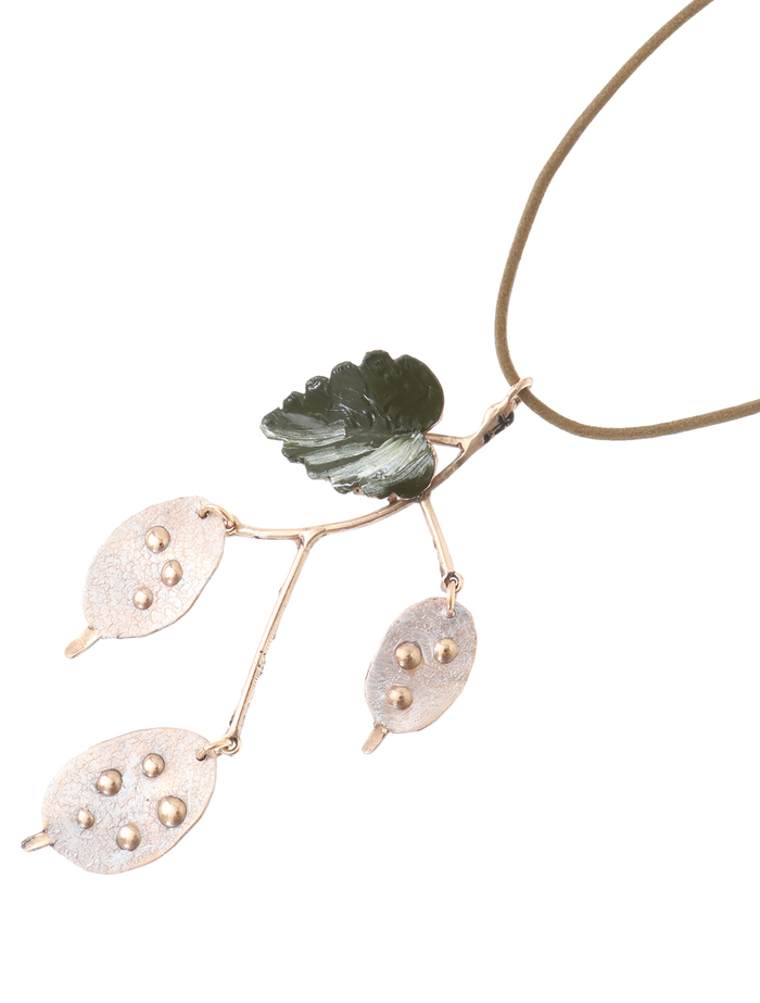 【RENARD BIJOUX】ネックレス ルナリア 詳細画像 ブロンズ 2