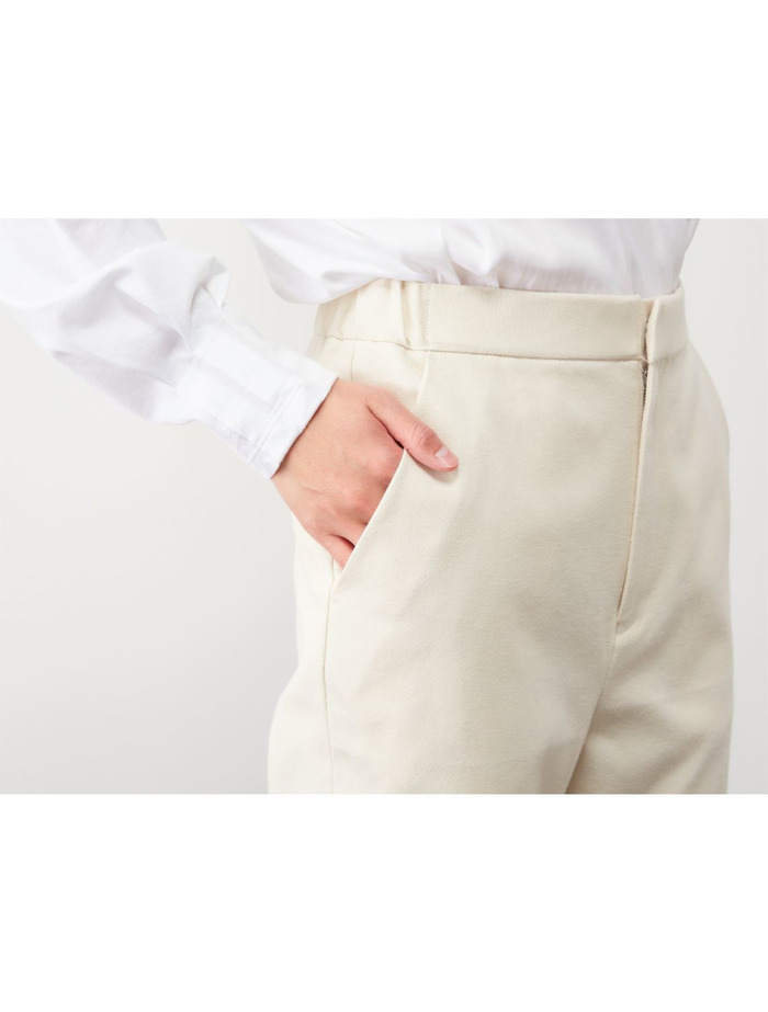 スリットスリムパンツ 詳細画像 オフホワイト 10