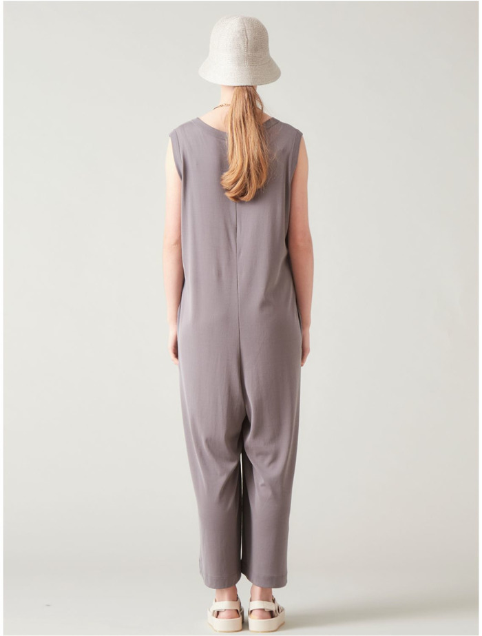 ノースリーブオールインワン 詳細画像 カーキ 3