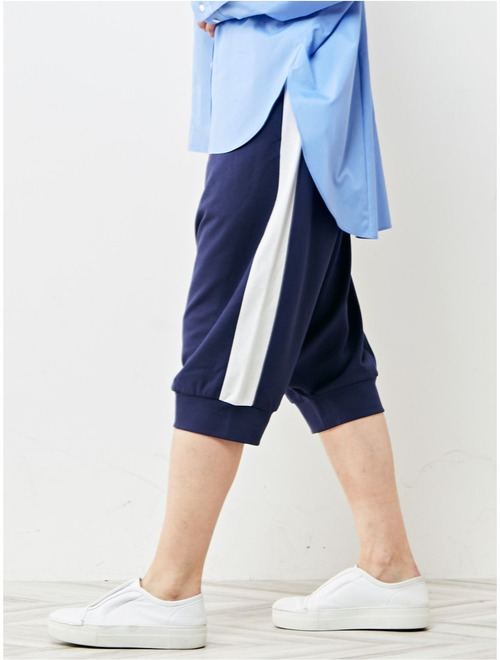 裏毛サルエルパンツ