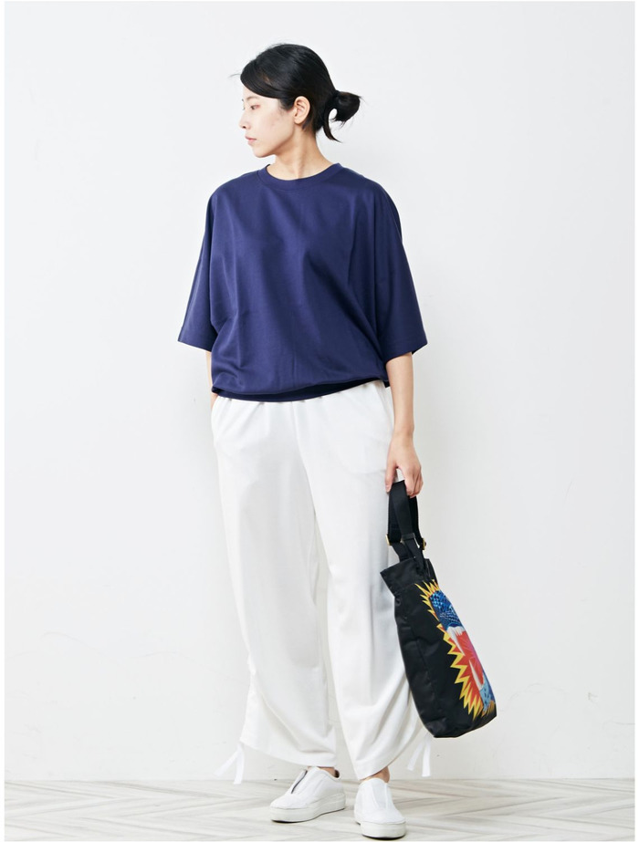 シャーリング2WAYパンツ 詳細画像 ホワイト 2