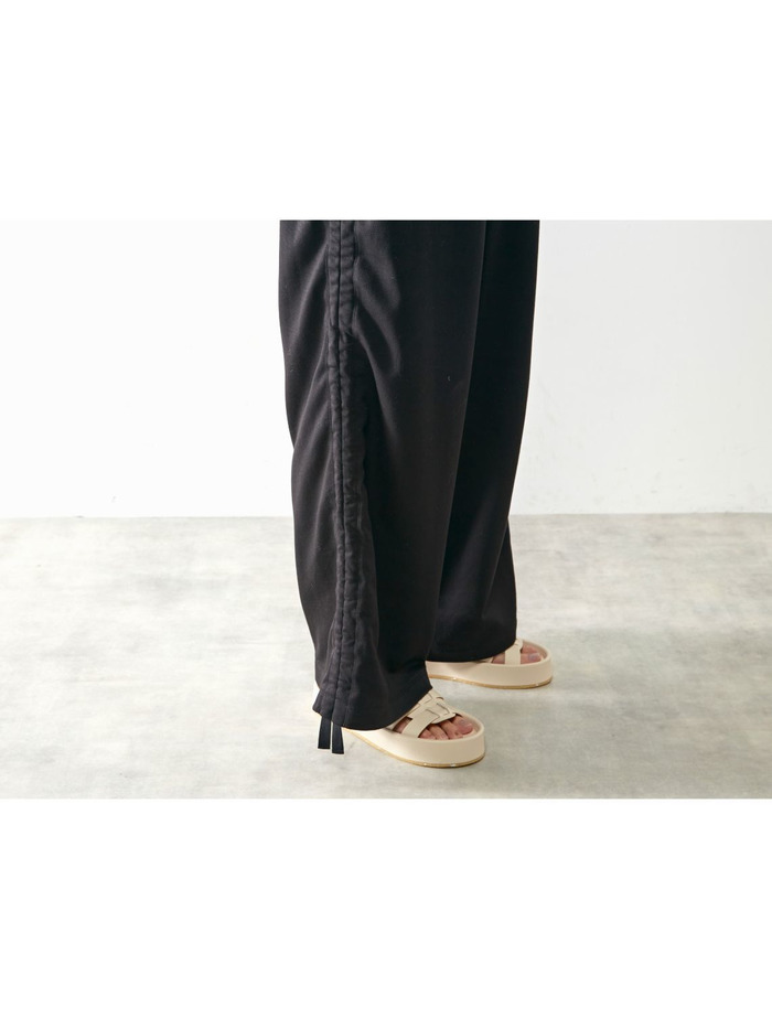 シャーリング2WAYパンツ 詳細画像 ブラック 6