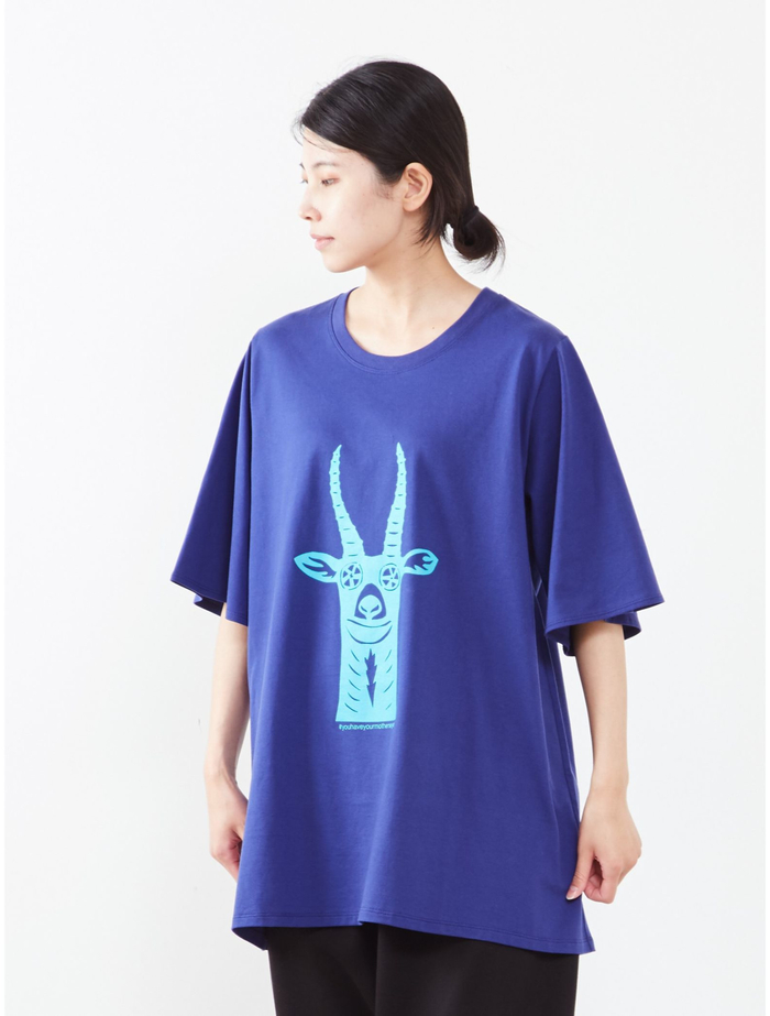ガゼルTシャツ 詳細画像 ブルー 2