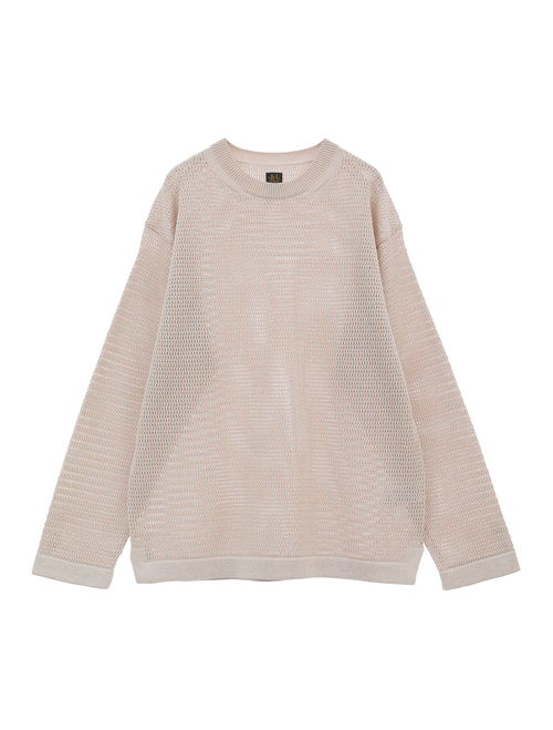 【BATONER】セーター SUMMER KNIT CREW NECK
