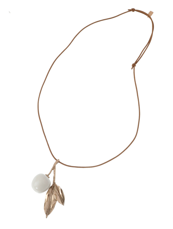 【RENARD BIJOUX】ネックレス SMALL APPLE 詳細画像 ホワイト 2