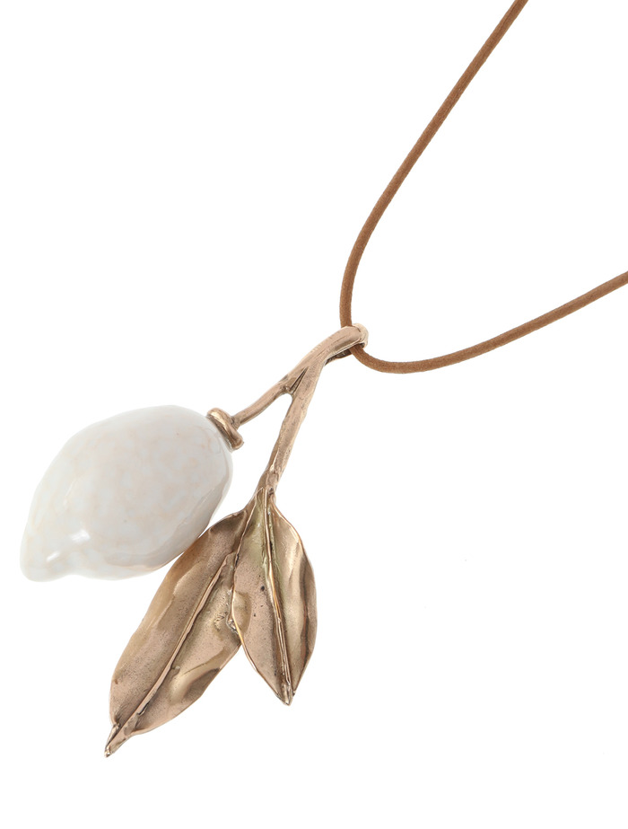 【RENARD BIJOUX】ネックレス SMALL LEMON 詳細画像 ホワイト 3