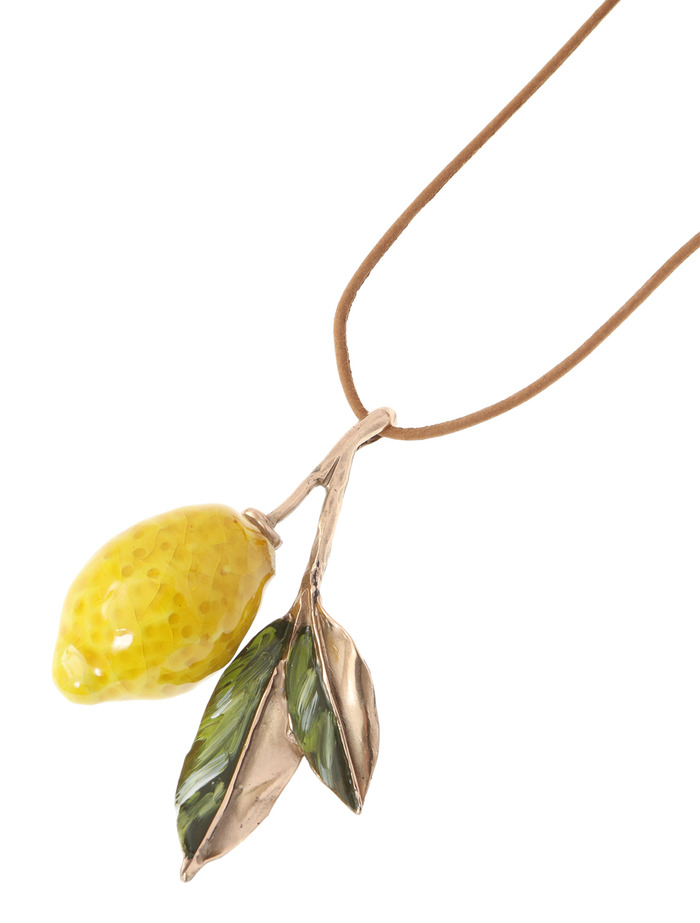 【RENARD BIJOUX】ネックレス SMALL LEMON 詳細画像 イエロー 3