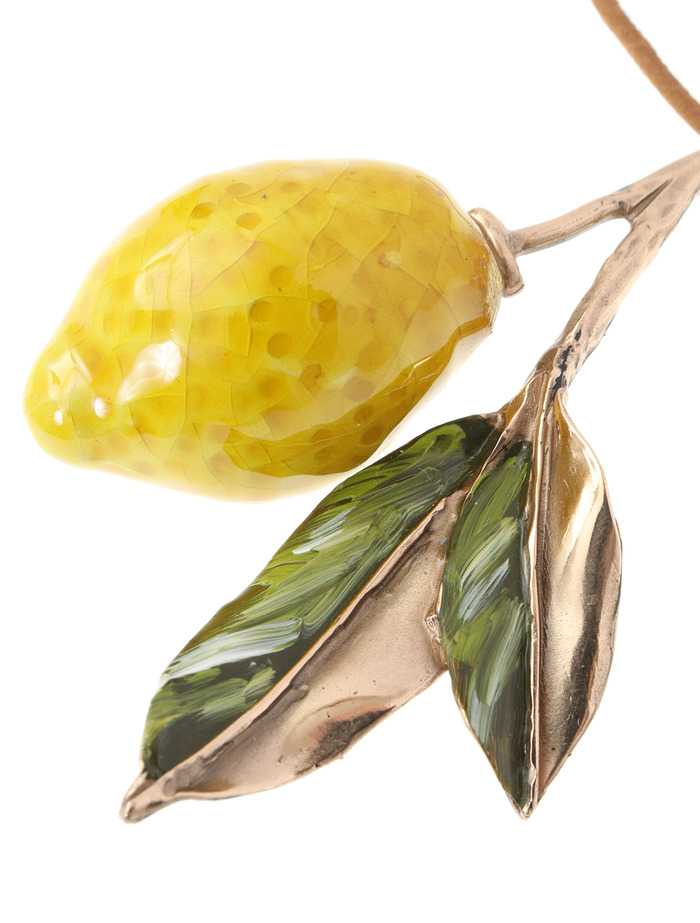 【RENARD BIJOUX】ネックレス SMALL LEMON 詳細画像 イエロー 4