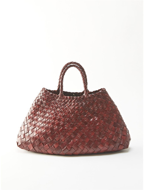 【DRAGON】レザーかごバッグ(台形) 8893_SANTA .CROCE SMALL