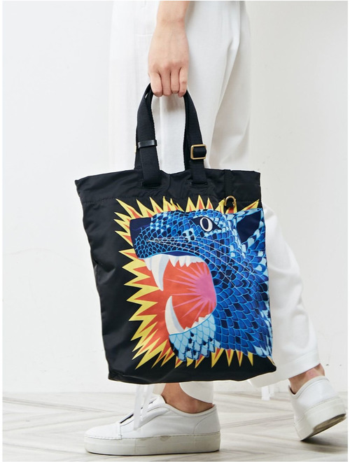 【INOUI EDITIONS】リサイクルコットンバッグ SAC STREET STRAP NEOFELIS