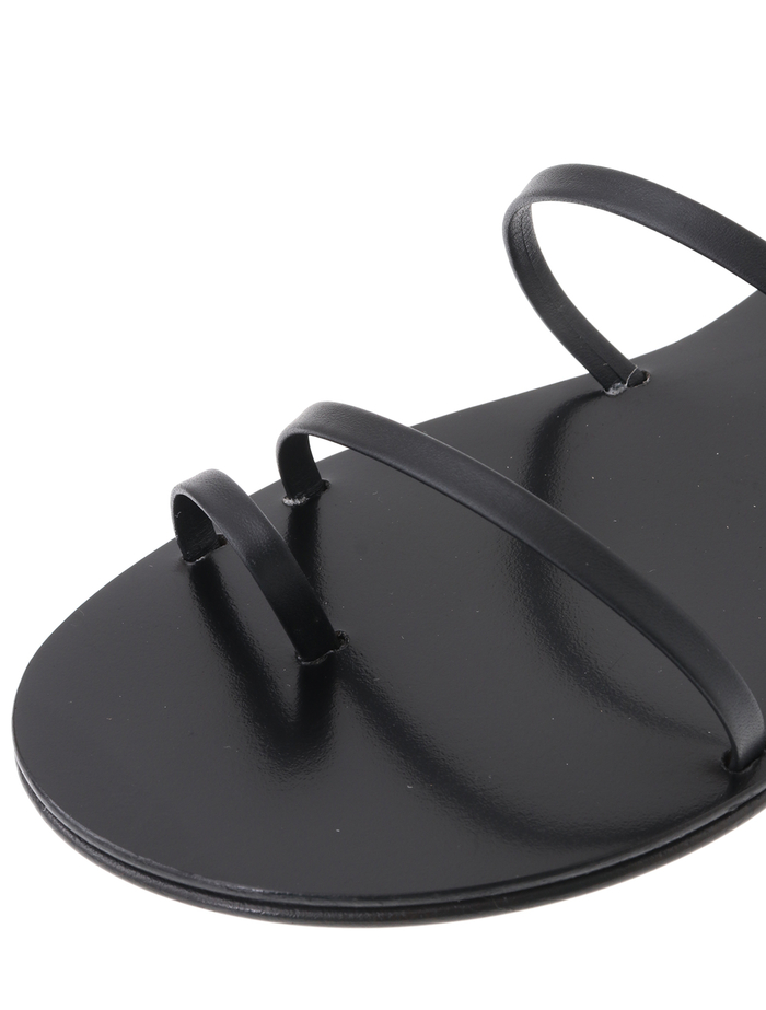 【CORSO ROMA 9】レースアップサンダル 7722 CUOIO NERO 詳細画像 ブラック 8