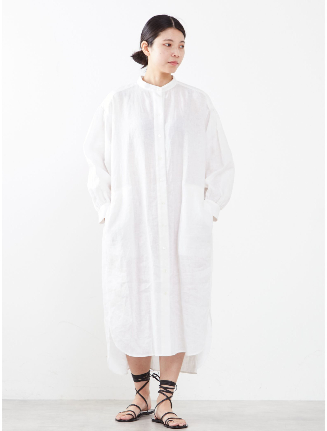 リネンシャツドレス】｜PLAIN PEOPLE(プレインピープル) 公式 Online Store