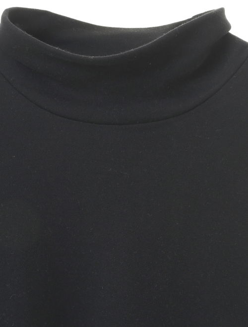 コットンタートルネックプルオーバー