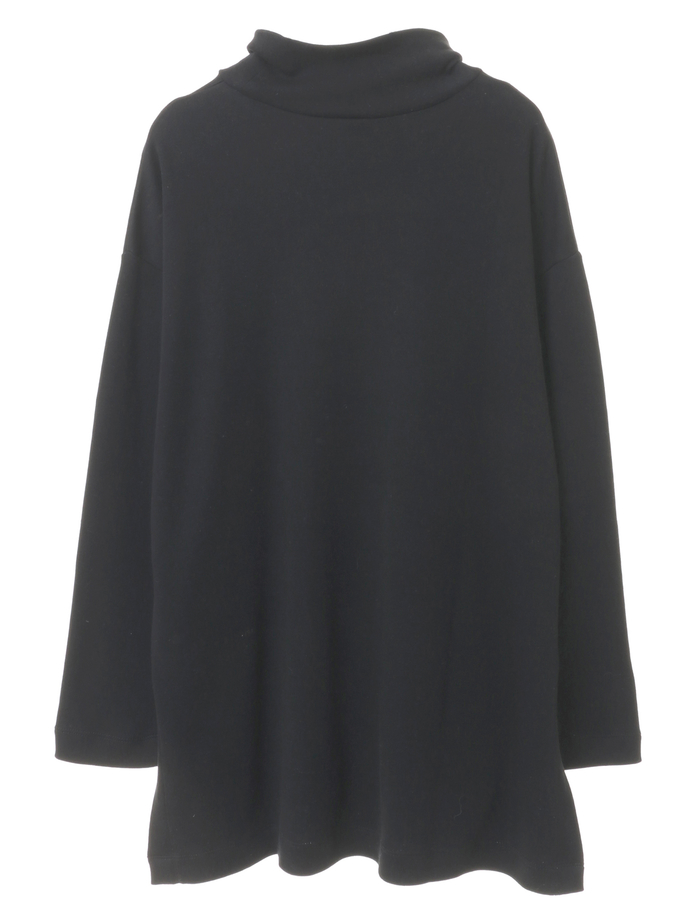 コットンタートルネックプルオーバー 詳細画像 ブラック 3