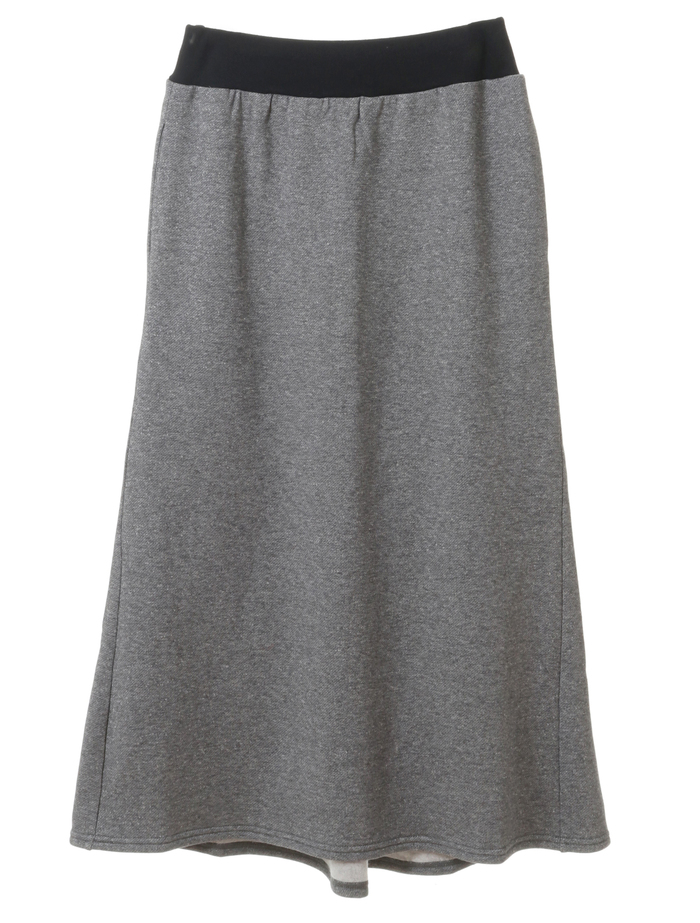 ヤクコットンロングスカート 詳細画像 チャコールグレー 1