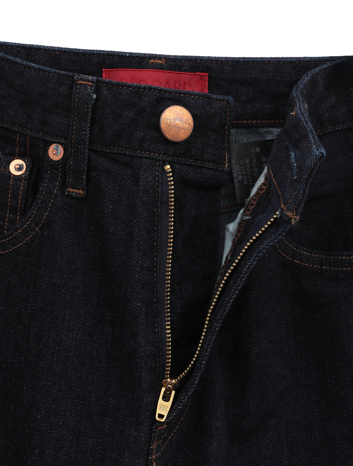 【RED CARD】ストレートデニム One-Day 1224890 brn 詳細画像 インディゴブルー 5