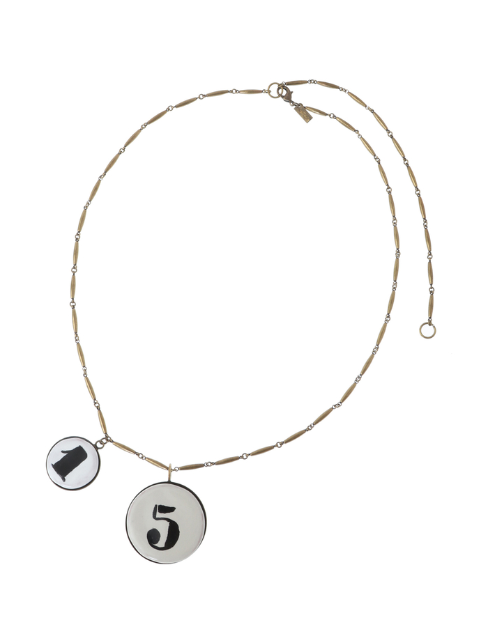 【15th ANNIVERSARY】【TOLEMAIDE】ネックレス NECKLACE CIRCLE 詳細画像 オフホワイト 1