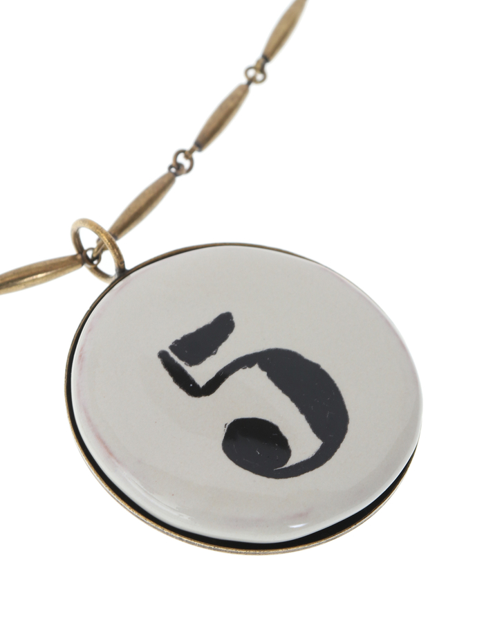 【15th ANNIVERSARY】【TOLEMAIDE】ネックレス NECKLACE CIRCLE 詳細画像 オフホワイト 4