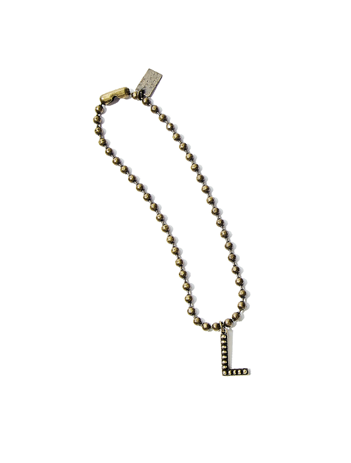 《メルローズ50周年限定》【IMUKA TIMUKAT/イムカティムカ】イニシャルチャーム 詳細画像 ブロンズ 1