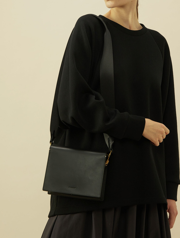 【MARROW】ボックスショルダーバッグ 詳細画像 ブラック 2