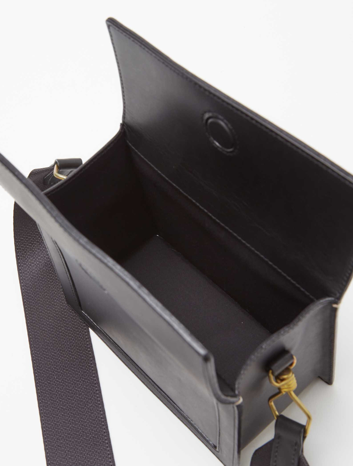 【MARROW】ボックスショルダーバッグ 詳細画像 ブラック 9