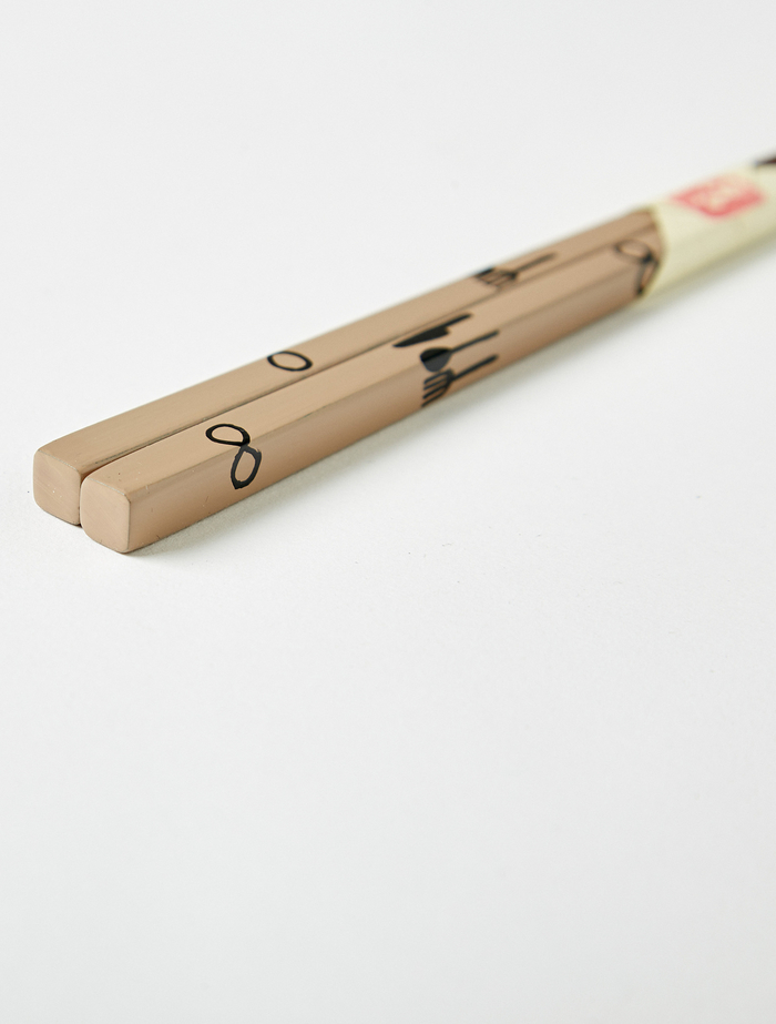 【香川漆器】コラボレーション箸 詳細画像 ベージュ 3