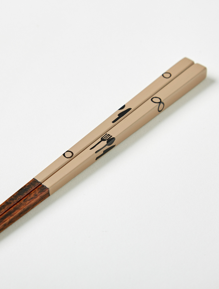 【香川漆器】コラボレーション箸 詳細画像 ベージュ 5
