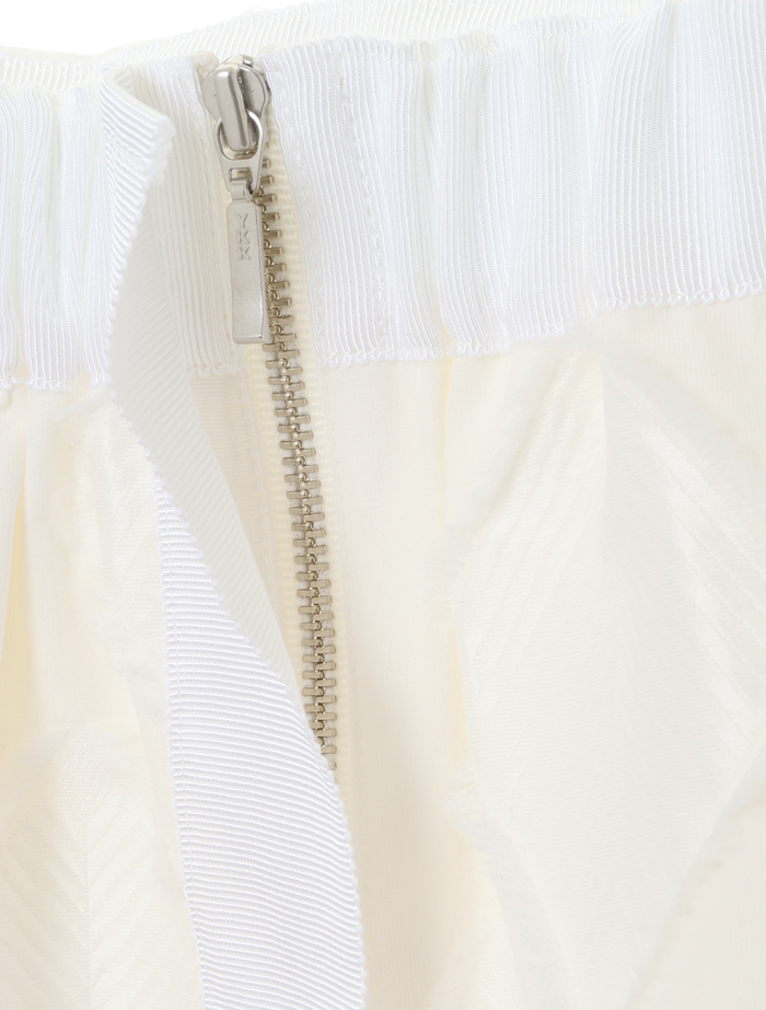 カットジャガードレイヤード風スカート 詳細画像 ホワイト 5