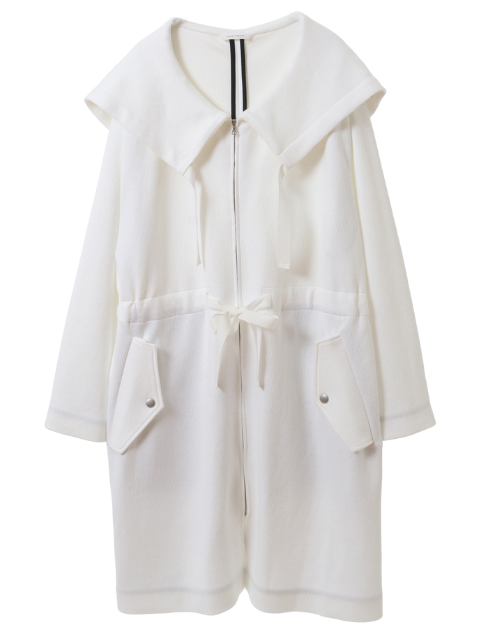 ダンボールニットモッズコート 詳細画像 ホワイト 1