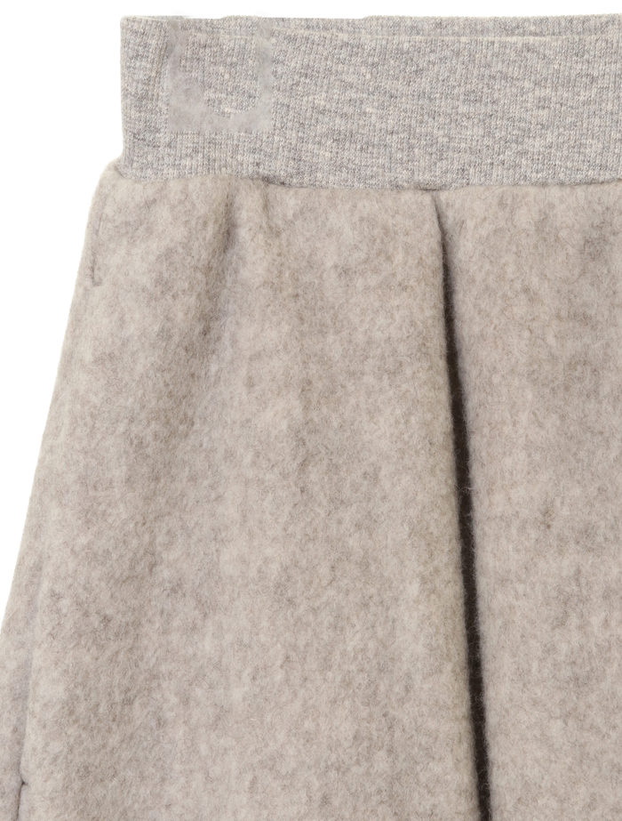 コットンヤク裏毛バレルスカート 詳細画像 ベージュ 11