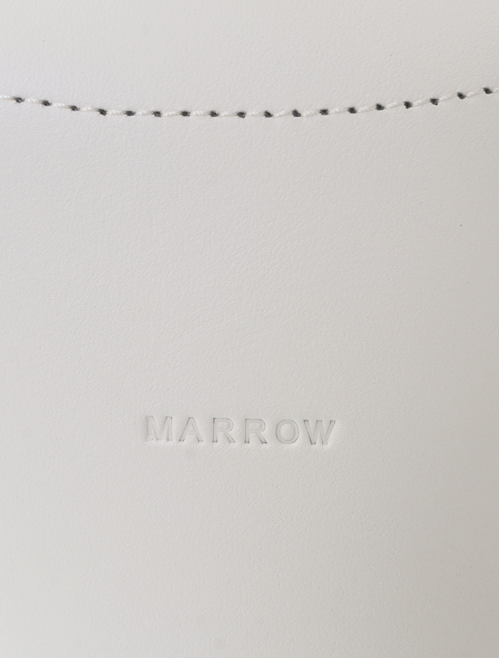 【MARROW/マロウ】レザーツイストハンドバッグ 詳細画像 ホワイト 7