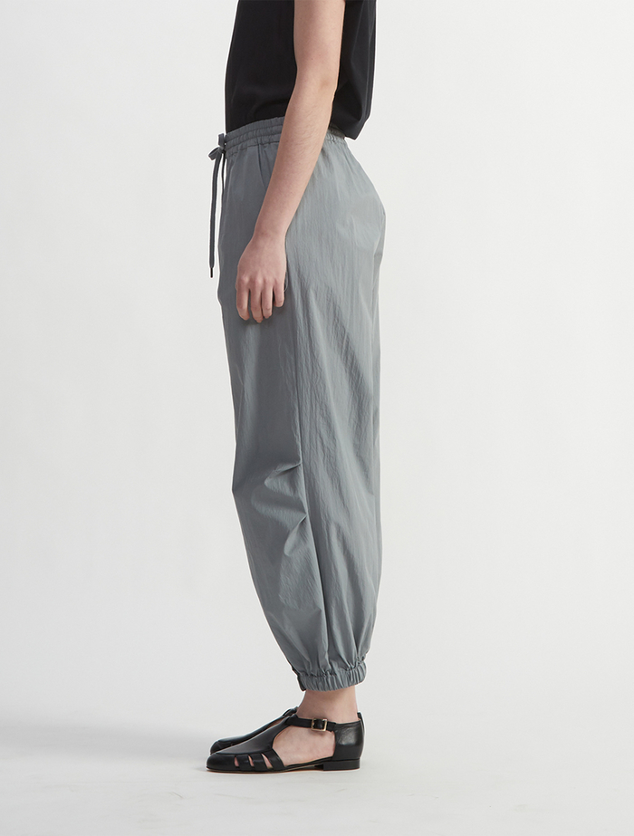 ライトヴィンテージタイプライターナイロンイージーパンツ 詳細画像 ブルーグレー 3