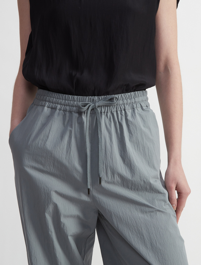 ライトヴィンテージタイプライターナイロンイージーパンツ 詳細画像 ブルーグレー 5