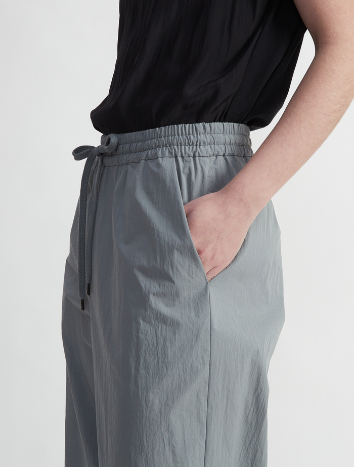 ライトヴィンテージタイプライターナイロンイージーパンツ 詳細画像 ブルーグレー 6