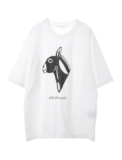 #PetSoundsアニマルプリントTシャツ