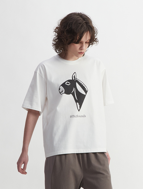 #PetSoundsアニマルプリントTシャツ