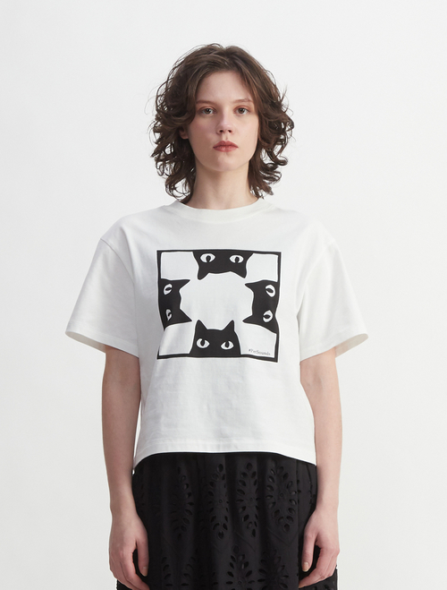 #PetSoundsキャットプリントTシャツ