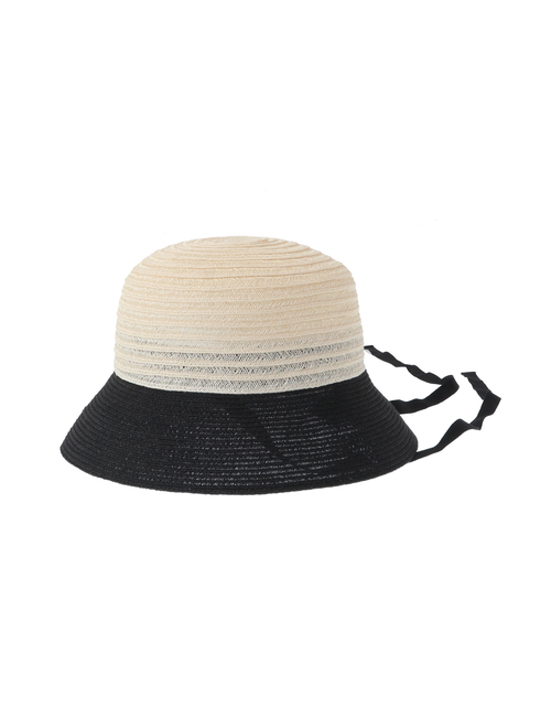 【mature ha./マチュアーハ】abaca raffia braid bucket hat