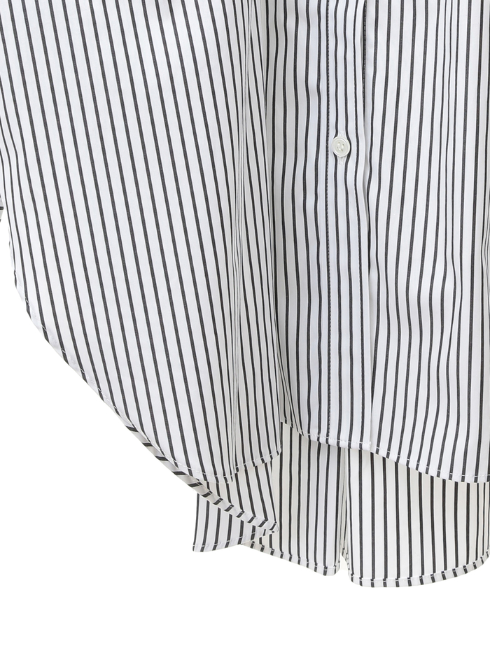 鍵プリントシャツ 詳細画像 白黒ストライプ 9